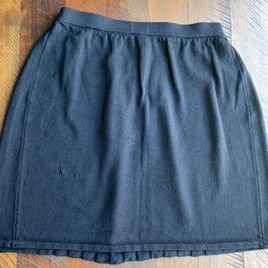 ST.JOHN BY MARIE GRAY MINI SKIRT BLACK SIZE:12